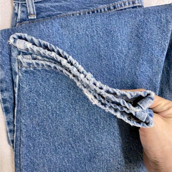 Vintage Wrangler Med Wash Baggy Jeans 16 - Picture 6 of 14